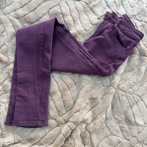 Levi’s Maroon High-Rise Skinny Jeans sz25